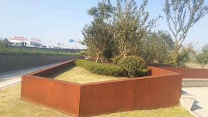 金东耐候钢挡土墙